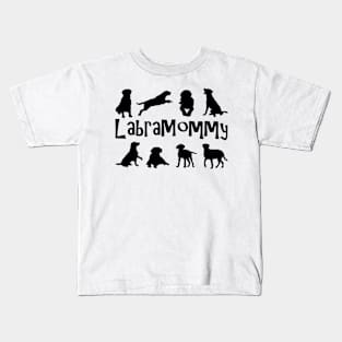 LabraMommy! For Labrador Retriever Moms! Kids T-Shirt